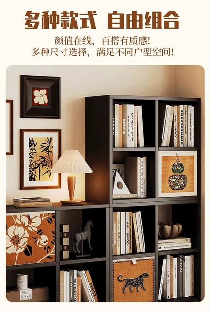 Steel Lattice Iron Art Hollow-Out Lattice Cabinet Children's Bookshelf Open Storage Free Combination Tv Cabinet Storage Cabinet detail 3