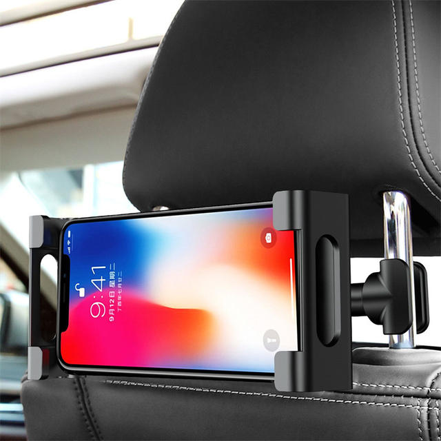 Cross-Border Popular Car Rear Pillow Holder Mobile Phone Tablet Car Rear Seat Mobile Phone Stretch Telescopic Holder detail 7
