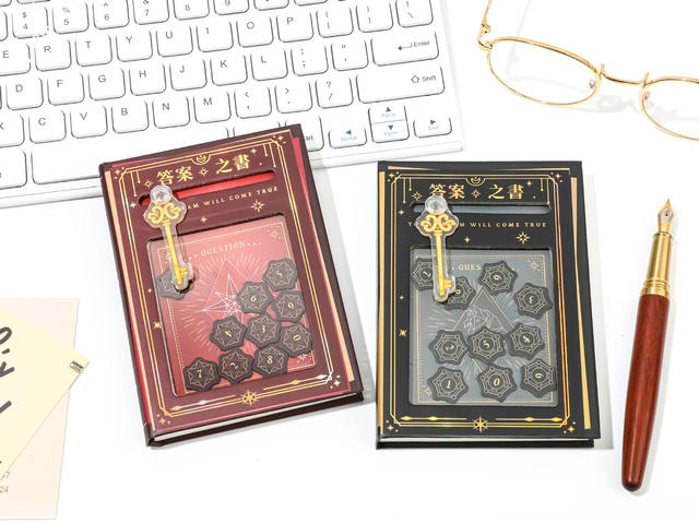 The Book of Answers: Creative Digital Game for Students to Relieve Stress, Interactive Cover Game, Children's Journal detail 2