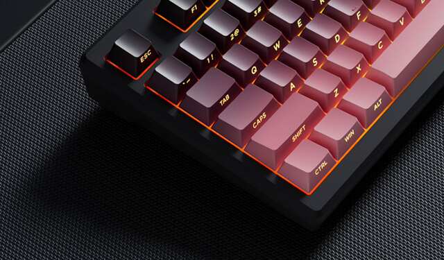 Dream Tribe Z75Pro Small Mechanical Feel Wired Keyboard, Silent, External for Laptops, Three-Mode, Dedicated for E-Sports Gaming detail 7