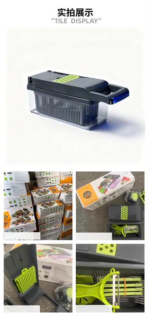 Multifunctional Vegetable Chopper Durable Vegetable Cutter Garlic Onion Potato Grater Kitchen Accessories Household Use detail 1