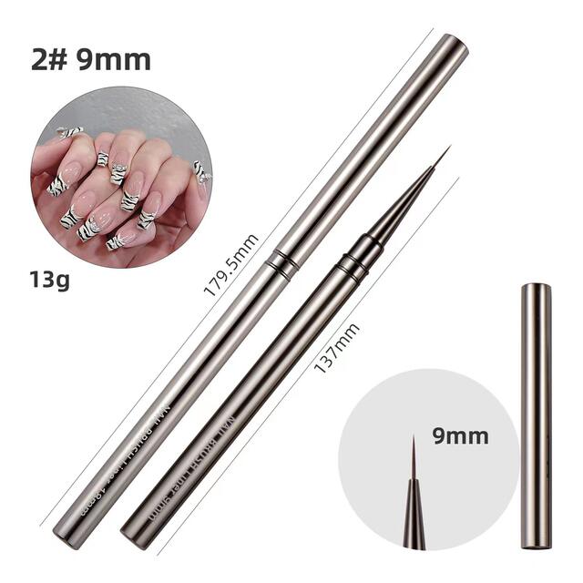 Japanese Nail Art Liner Pen Nail Art Shop Special Professional Line Pen Goumei Pen Point Flower Line Pen Color Pen detail 2