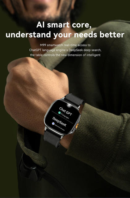Cross-Border Wide-Screen Card-Insertable M99 Smart Watch 5g Global Communication 2.4inch Waterproof Rotating Camera Google Phone Watch detail 5