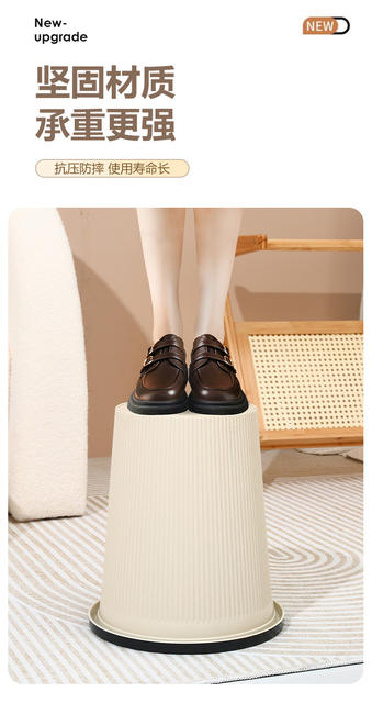 Trash Can Household 2025 New Model Kitchen Living Room Office Toilet Bathroom Indoor Special Large Large Capacity detail 3