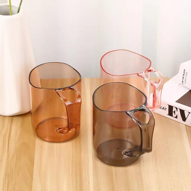 Toothbrush Rinsing Cup, Toothbrush Cup, Couple's Cup, Storage Box, Washing Cup, Mouthwash Cup, Household Simple Transparent Cup detail 6