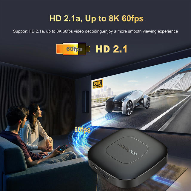 Mortl T1 3518 Main Control Wifi6 High-Definition 6K Voice Bluetooth Remote Control Network Set-Top Box Tvbox detail 7