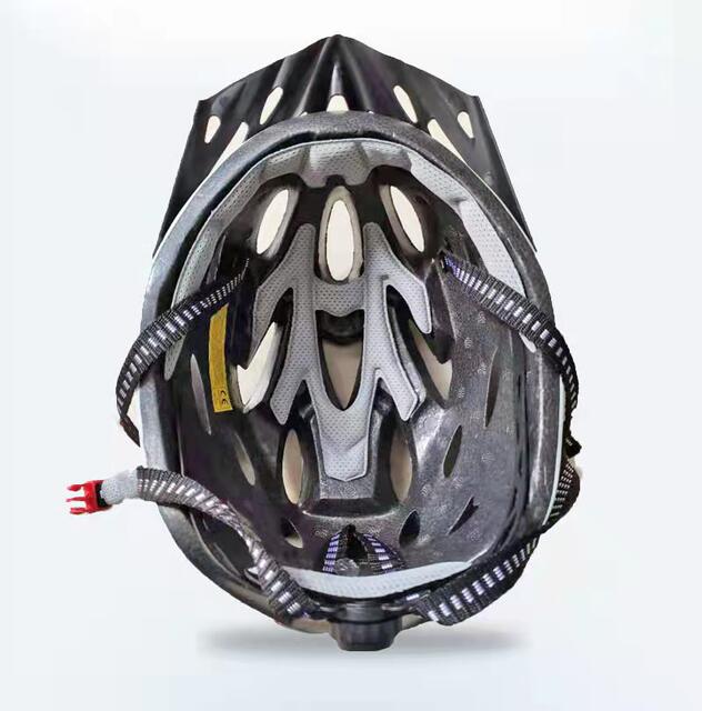 Bicycle riding integrated safety helmet size adjustable porous breathable ultra-light summer men's and women's helmet quick-drying detail 3