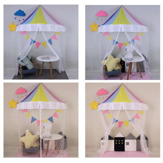 Children's Tent Indoor Kindergarten Huanchuang Theme Game House Reading Corner Reading Area Wall Bedside Decoration detail 10