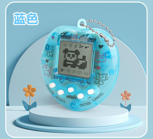 Cross-border hot sale electronic pet machine handheld mini nostalgic game machine children's educational toys hanging gifts wholesale detail 12