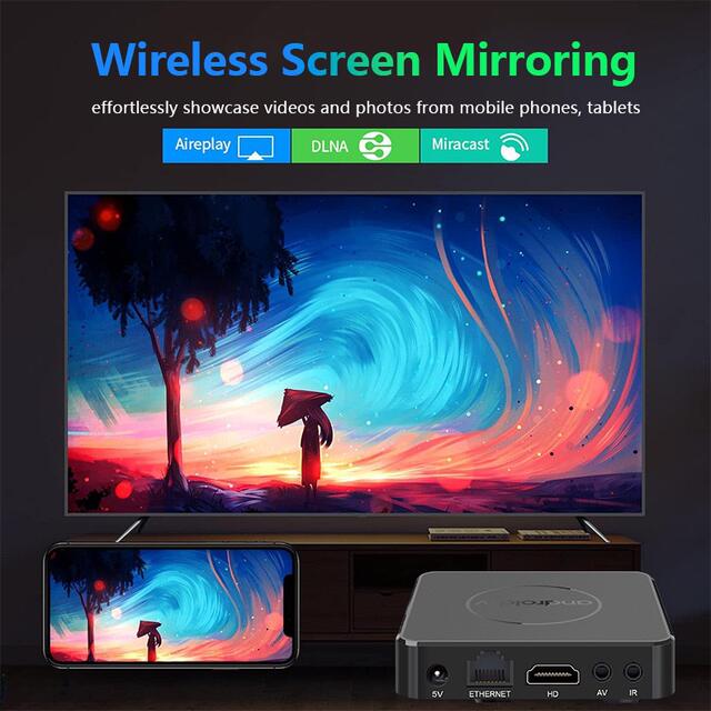 New Android15 Foreign Trade Box 4K Dual-Band Wifi High-Definition Network Set-Top Box Video Player Tvbox detail 7