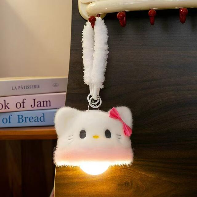 Cute Cartoon Plush Hanging Lamp Dormitory Bedside Night Light Creative Animal Doll Lamp Bag Pendant Children's Gift detail 6