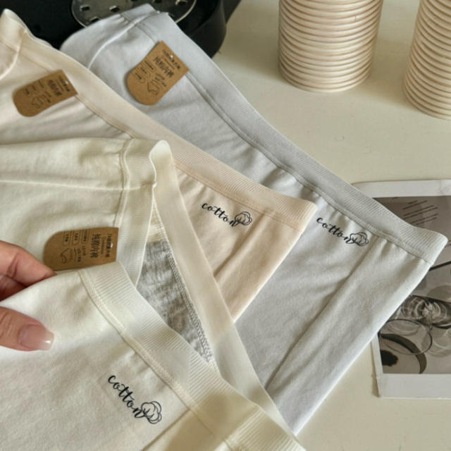 7A Xinjiang long-staple cotton cotton extended crotch women's physiological pants menstruation hip anti-side leakage girl's peace of mind pants detail 7