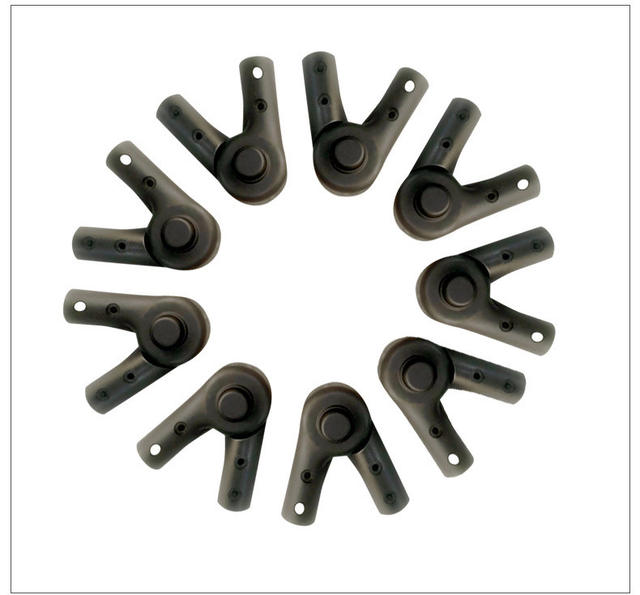 Baby stroller plastic accessories stroller seat bending joint stroller pet car universal bending joint