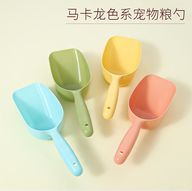 Thickened Cat Food Scoop, Dog Food Shovel, Pet Measuring Spoon, Cat Litter Scoop with Scale, Universal Feeding Spoon, Pet Supplies detail 2