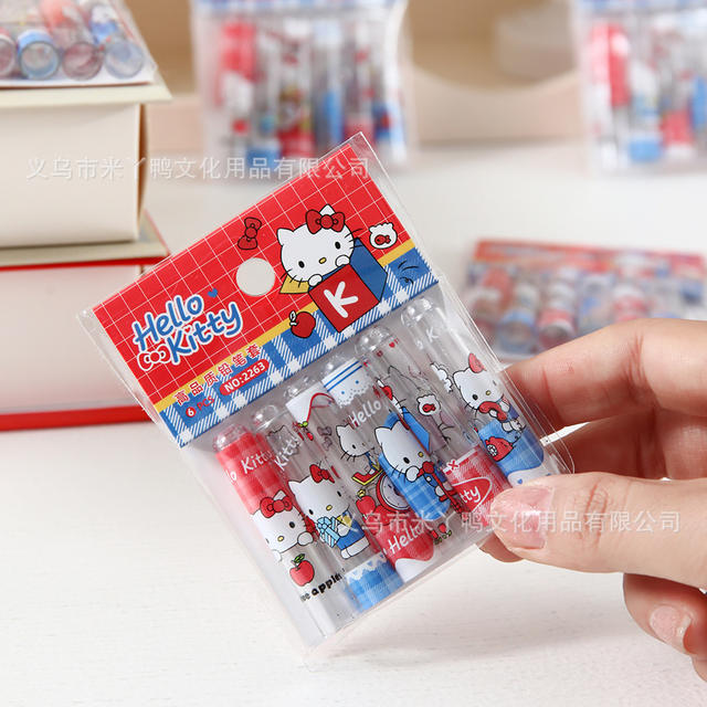 High-Quality Pencil Caps, Cute Stationery Accessories, Creative Gift for Primary School Students, 6-Piece Bagged Set detail 5