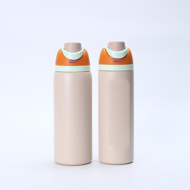 Cross-Border 304 Stainless Steel Insulated Cup, Unisex Double-Drink Fruit Cup, Outdoor Portable Sports Water Bottle in Stock detail 8