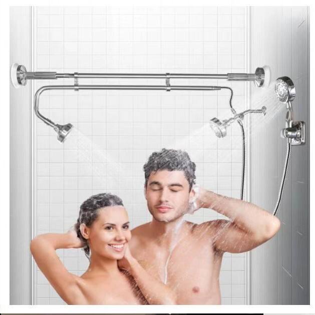 Cross-Border Popular Double Supercharged Shower Head 9-Function Handheld Shower Head Bath Shower Set Wholesale detail 3