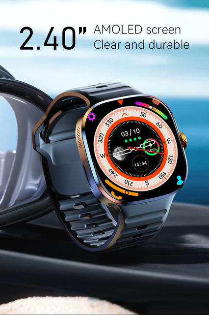 Cross-Border Wide-Screen Card-Insertable M99 Smart Watch 5g Global Communication 2.4inch Waterproof Rotating Camera Google Phone Watch detail 8