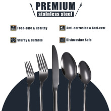 Spoons, Knives, Forks, Stainless Steel Cutlery, Steak Knives, Dining Knives, Spoons, Fruit Forks, Cake Spatulas, Factory Direct Sales, Western-Style Desserts detail 5