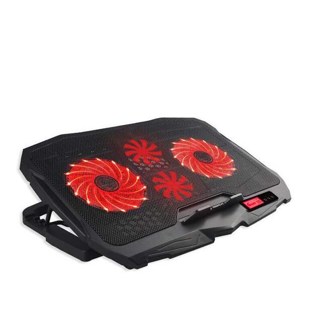 Laptop Radiator Lifting Bracket Folding Luminous Desktop Adjustable Computer Cooling Base Wholesale detail 4