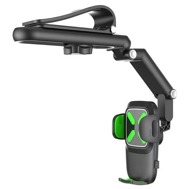 Car Mobile Phone Holder Sun Visor Navigation Car Support Frame Universal Direct-View Car Multi-Function Mobile Phone Holder detail 1