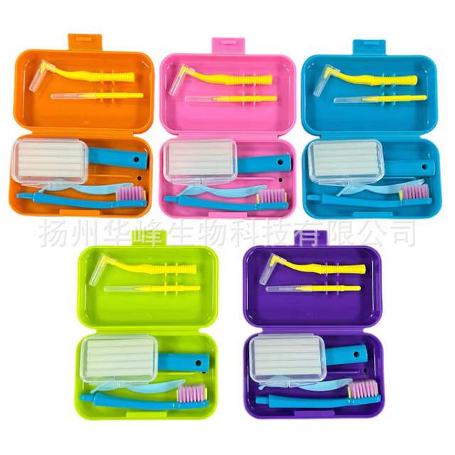 orthodontic suit invisible orthodontic suit dental care suit oral cleaning interdental brush orthodontic toothbrush detail 3
