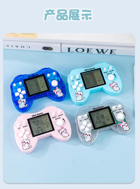 Classic Handheld Tetris Game Console for Children, Retro Nostalgic Portable Large-Screen Game Console, Small Arcade Machine detail 11