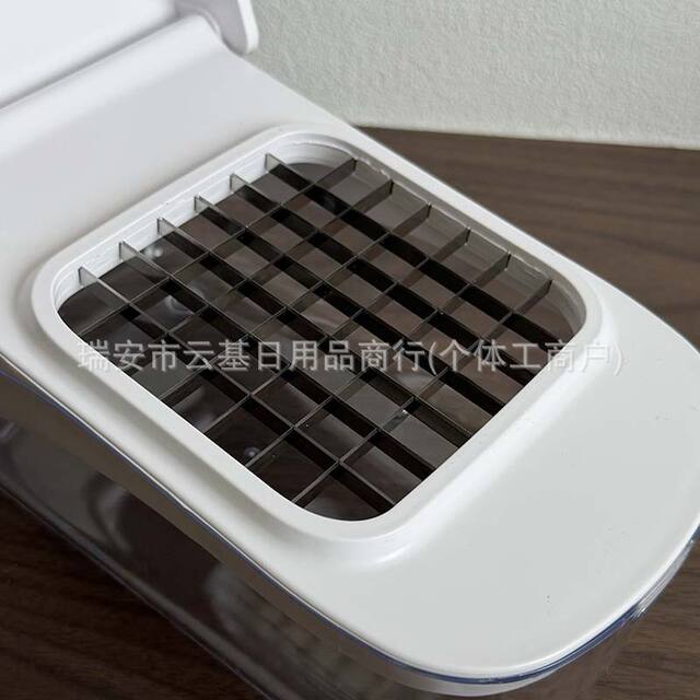 Fruit and Vegetable Cutter, Multifunctional Kitchen Tool for Cutting Vegetables, Beans, and More, Multi-Purpose Machine for Chopping Onions, Peppers, and Mushrooms detail 9