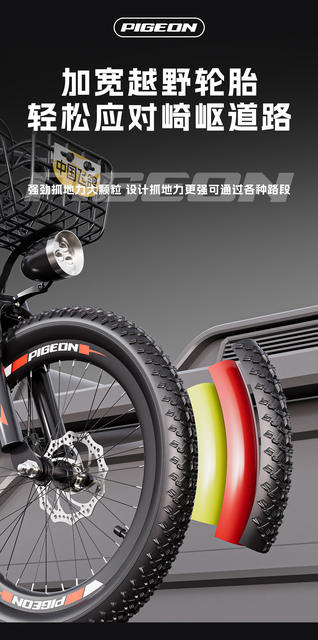 Feige Children's Bicycle for Boys Aged 8-10-12-15, Elementary School Students' Bike, Big Kids' Shock-Absorbing Disc Brake Mountain Bike detail 7