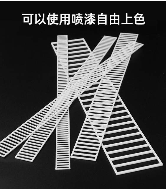 Architectural Model Materials: Roads, Highways, Stairs, Balconies, Simulated Railings, Fences, Isolation Barriers, Protective Fences detail 5