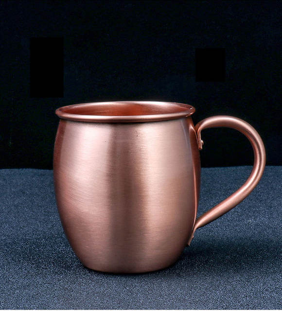Cross-Border European and American Imitation Copper Cups, Mule Cups, Wholesale Cocktail Cups, Imitation Copper Mugs, Red Wine Cups, Hammered Texture detail 8