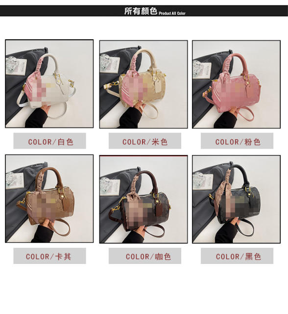 Women's Large-Capacity Commuter Pillow Bag, New Foreign Trade Style, Single Shoulder Crossbody Bag, Trendy Versatile Handbag, Small Tote Bag detail 3