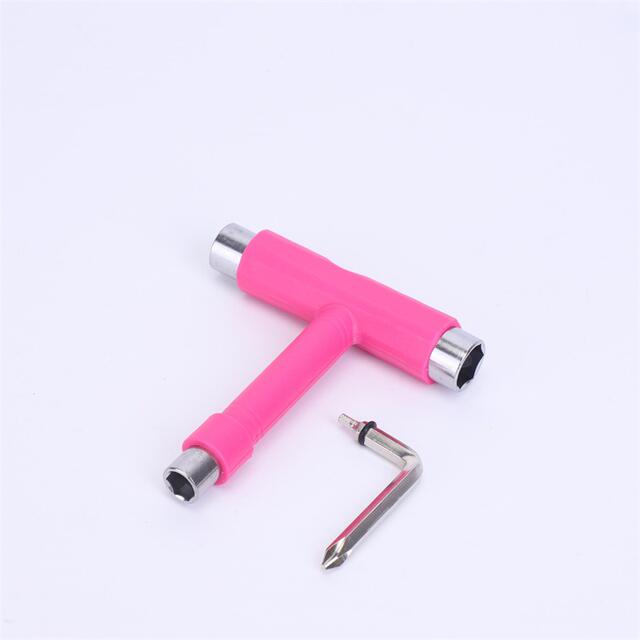 Y-type special skateboard tool wrench T-type small fish plate tool wrench land surfboard wrench tool detail 9