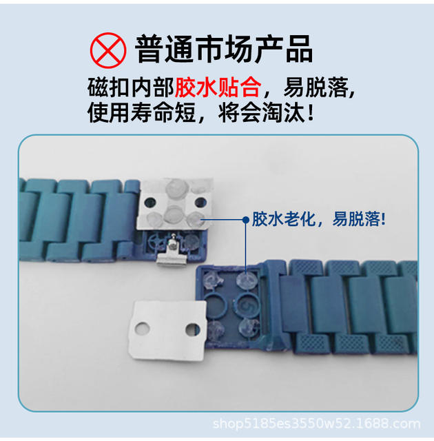 Suitable for Little Genius Watches Z12/Z9A/Z9Pro/Z8/Z7Pro/Z6Pro/Q3/Q2A Magnetic Watch Straps detail 7