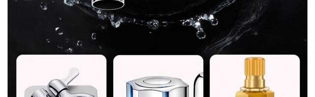 Washing Machine Faucet with One Inlet and Two Outlets, Three-Way Dual Control, Dual Water Spouts, Multifunctional Mop Sink, Household Anti-Freeze detail 10
