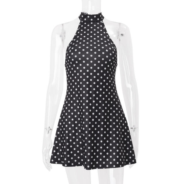 Cross-Border Amazon Women's Clothing 2026 Spring New High-End Fashion Elegant Printed Sexy Backless Waist-Cinching Dress detail 2