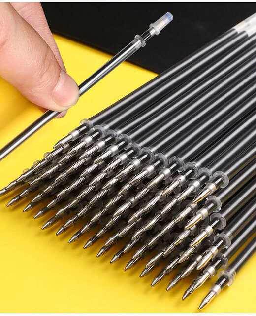 Refill factory direct neutral pen full needle tube wholesale bullet 0.5mm neutral pen refill student stationery detail 4