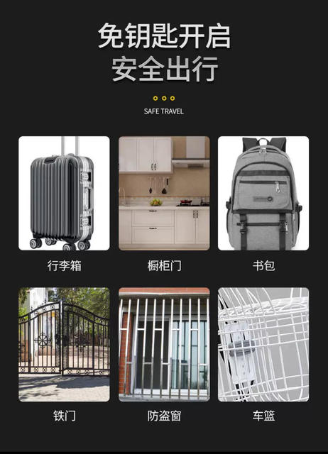 Metal Mechanical Combination Lock Waterproof and Rust-Proof Padlock Suitcase Lock Gym Locker Lock Cross-Border detail 4