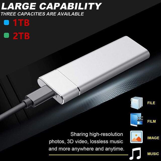 Foreign Trade Cross-Border Ssd High-Capacity Portable Solid State Drive 20Tb 32Tb 64Tb Large Capacity Portable Solid State Drive detail 11