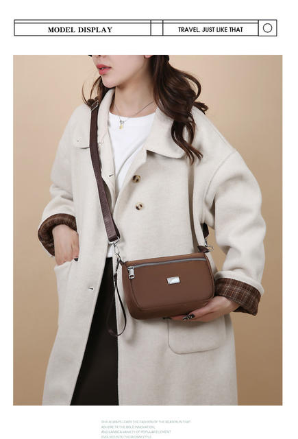 New Coin Purse Women's Bag Large Capacity High-Looking Mother's Shoulder Bag Lightweight Mobile Phone Bag Fashionable Portable Crossbody Bag detail 9