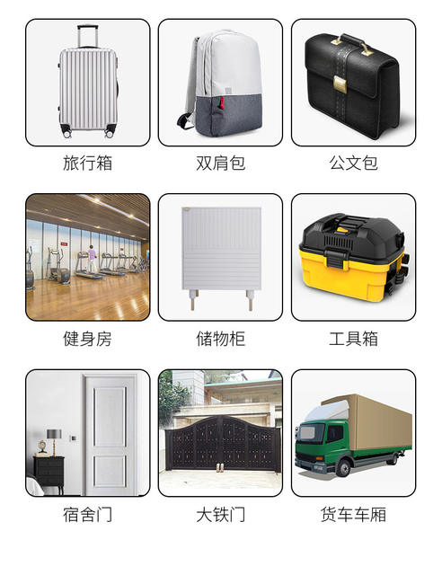 in stock 4 digit combination lock padlock gym warehouse door anti-theft lock metal outdoor large wardrobe padlock detail 7