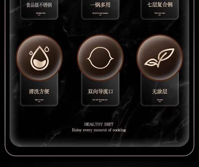 Xueping Pot Stainless Steel Milk Pot Baby Food Supplement Pot Household Wok Multi-Functional Uncoated Non-Stick Noodle Pot Soup Pot detail 6