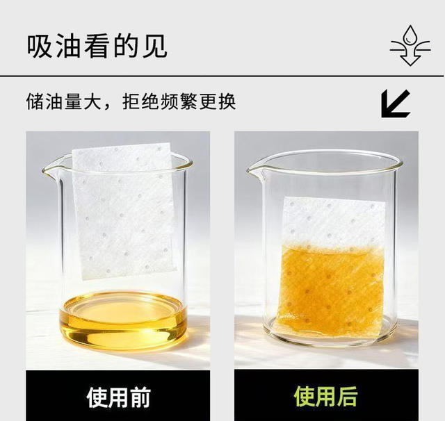 Range Hood Oil-Absorbing Cotton Blue Silver Film Thickened Range Hood Oil-Absorbing Cotton Strip Sticker Kitchen Wholesale Oil-Proof Strip Anti-Oil Stain detail 12