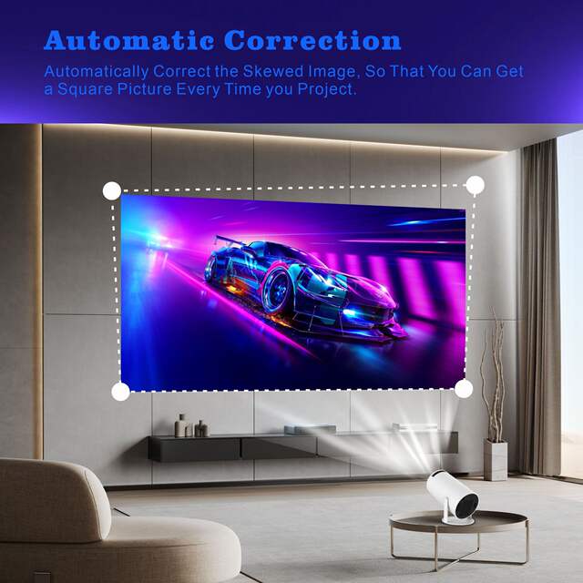 hy300pro Projector Home 4K Portable LCD Ultra High Definition Living Room Wall Throw Wireless Same Screen detail 8