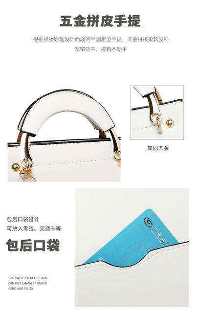 Solid Color Shoulder Bag Women's Fashion Casual Women's Bag Handbag 2025 New Cute Easiest for Match Women's Crossbody Bag detail 6