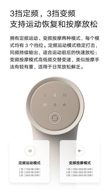 Xiaomi Fascia Gun Xiaomi Fascia Gun 3/H3/2 Deep Soothing Muscle Relaxation 25kg High Thrust Massage detail 6