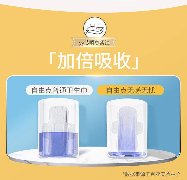 Free Point Probiotic Sanitary Napkins, Ultra-Thin Sleep Pants, Day and Night Use, Menstrual Pads, Same Model as Sold in Supermarkets, Whole Box Wholesale detail 11