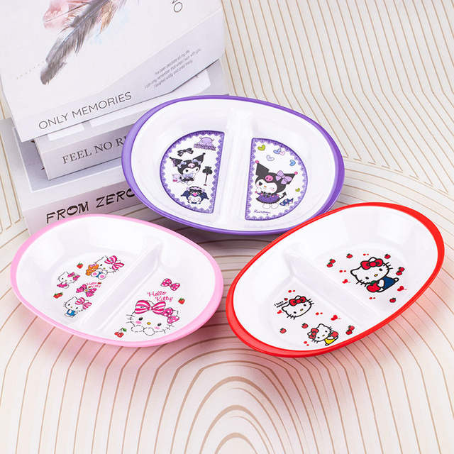 Cute Household Dish Plate Children's Dinner Plate Baby Snack Plate Special Fry Plate for Fruit Snack Plate detail 10