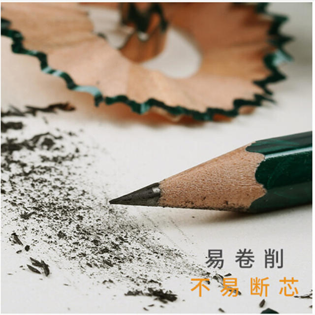 Chinese Pencil Hb/H/2H/3H/6H/B/2B/3B/4B/5B/6B/8B Zhonghua Brand Student Drawing Pencil detail 6