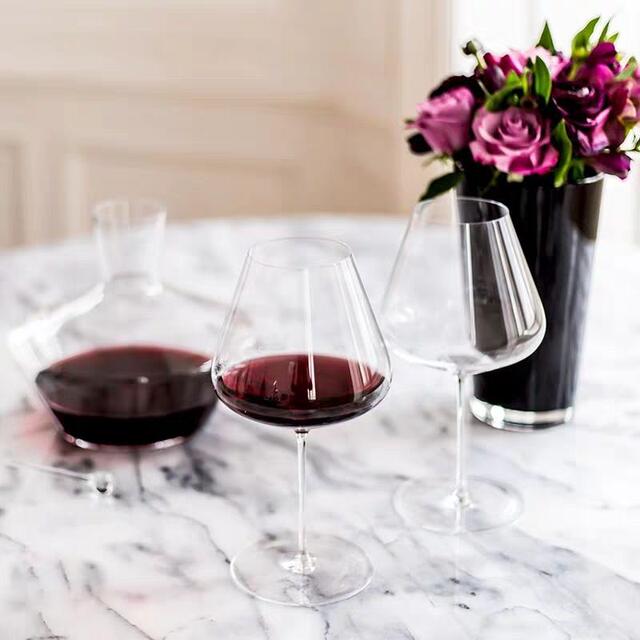 Domestic Ultra-Thin Zalto Flat Wine Glass Handmade Crystal Glass Red Wine Glass Ultra-Thin Slim High-Value Accessible Luxury Style detail 8